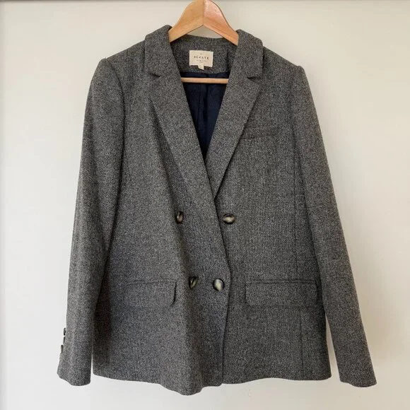 Sezane Christie jacket in Grey - 40 - Picture 3 of 16